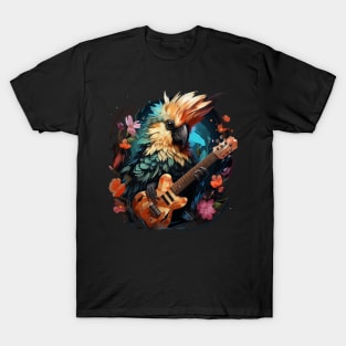 Cockatiel Playing Guitar T-Shirt